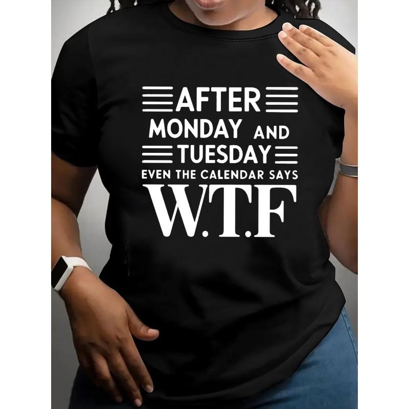 T-shirt décontracté adorable à col rond et manches courtes pour femme