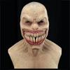 Scary Latex Headgear Full Head Mask Clown Face Cover Stalker Devil Horror Props