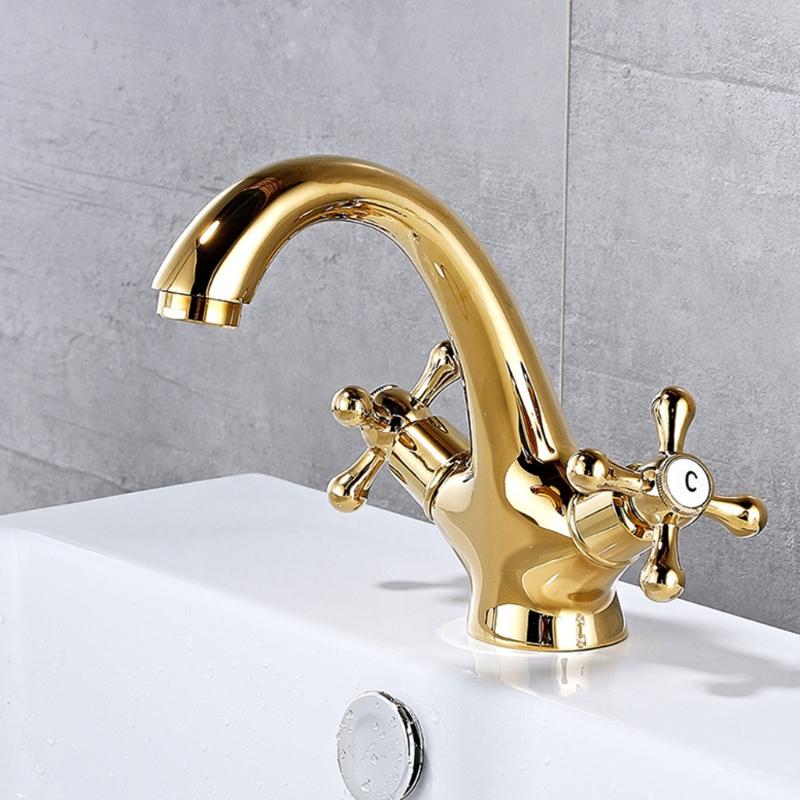 Bathroom Faucet 4 Inch Lavatory Faucet 2 Handle Centerset Bathroom Sink Faucet