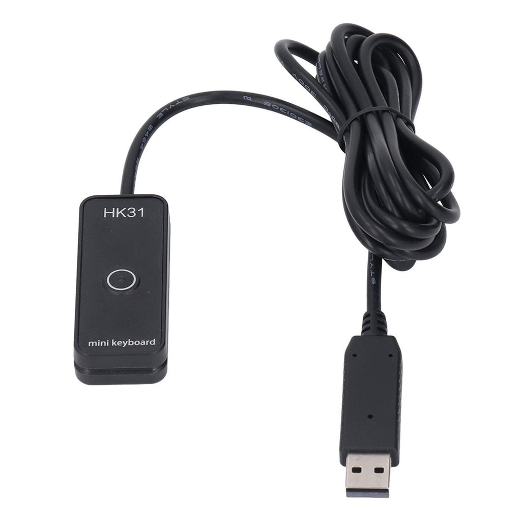 Vlastná mini USB klávesnica Programovateľná makro klávesnica Zvýšený Braillov dizajn Magnetické uchytenie HK31 1 pozícia klávesy