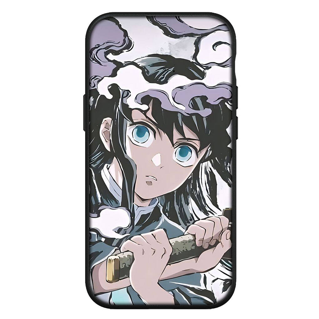 Für Motorola Moto Edge 70 60 50 G54 G86 Samsung Galaxy S25 iPhone 17 16 15 Redmi Note 14 Pro Max Handyhülle Muichiro Tokito Demon Slayer Tanjiro Cover