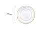 Creative Transparent Pearl Disc Tableware Glass Plate Steak Plate Salad Plate Pasta Plate Kitchenware