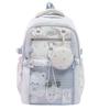 Schoolbag Japanese Ins New High-value Fresh and Sweet Pain Bag, Lightweight and Large-capacity Backpack for Junior and High School Students