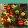 Weihnachts-LED-Lichterkette für den Innenbereich mit Geschenkkarton-Kugel für festliche Dekoration