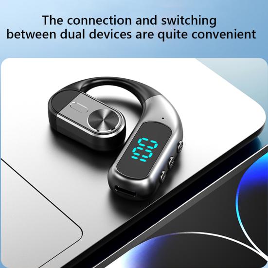 Bluetooth-compatible Earphone Stable Connection Noise Reduction IP54 Waterproof Language Translation Wireless Headphone