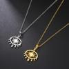 Talisman Seal Solomon Six-pointed Star Pendant, 24Inches Chains Pendant Necklace