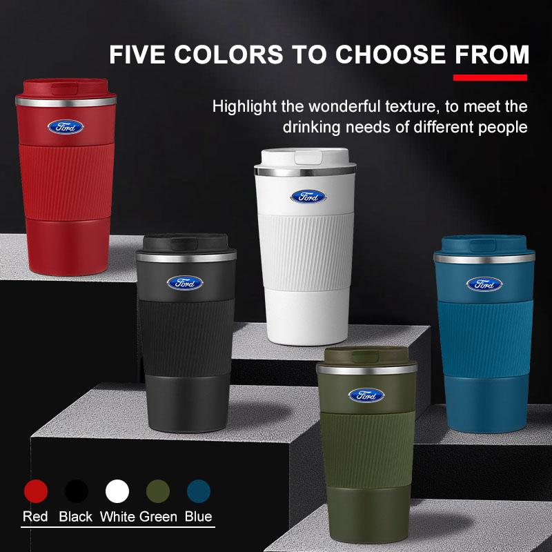 1Pcs Car Trash Can Portable Hanging Vehicle Garbage Case Car Accessories For Ford Focus Mondeo Kuga Fiesta MK7 Escort Explorer Edge 2 4 MK2 MK4