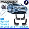 Schutzbleche passend für Hyundai Sonata i45 YF 2011 2012 2013 2014 Autozubehör Schmutzfänger Kotflügel Auto Ersatzteile