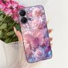 Pour Tecno Spark Go 3 Coque KN3 Housse Peinte Papillon de Luxe Coque de Téléphone Souple en TPU Pour Tecno Spark Go 3 SparkGo3 Coque Arrière Fundas