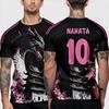 2026 New Jerseys Japan N Football Jerseys Fast Drying Team 3D Printed Clothing Men's Sports T-shirt
