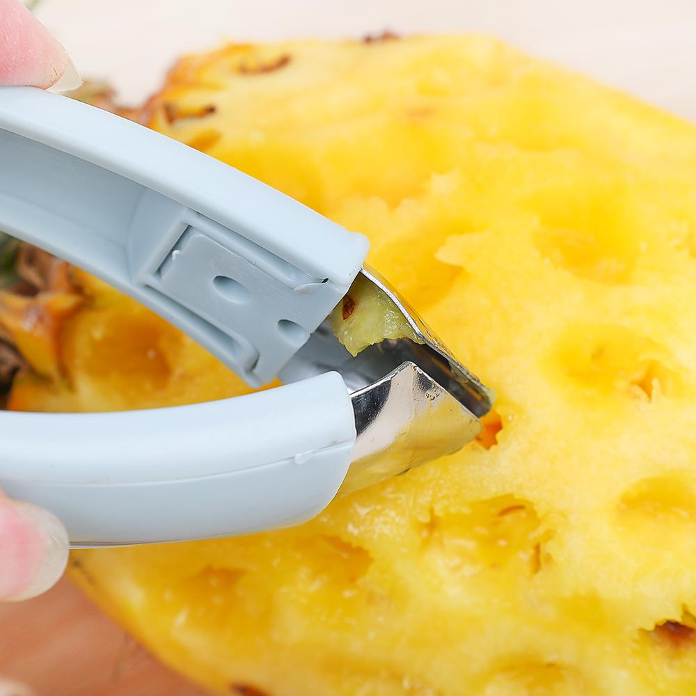 Ananas Gözü Çıkarıcı Soyucu Çok Fonksiyonlu Paslanmaz Çelik Çilek Ayıklayıcı Meyve Çekirdeği Çıkarıcı Kesici Ev Mutfak Aksesuarları