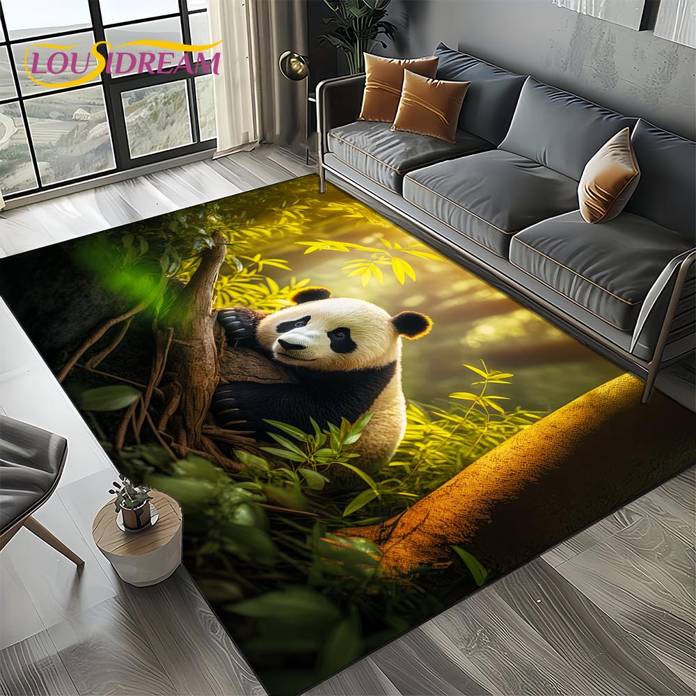 3D Álom Állat Rajzfilm Panda Aranyos Szőnyeg Szőnyeg Nappaliba Hálószobába Otthonra Kanapé Dekoráció, Gyerekszoba Szőnyeg Csúszásmentes Padlószőnyeg Ajándék