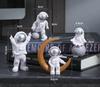 3/4pcs Astronaut Figure Statue Figurine Spaceman Sculpture Educational Toy Desktop Home Decoration Astronaut Model For Kids Gift