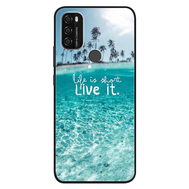 For Blackview A70 Case A 70 Capa Silicone Cute Cats Painted Soft Black Cover for Blackview A70 Pro Cover A70Pro TPU Coque Cases