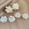 6/10/12 Pcs Simulated Pearl Round Square Stud Earrings Small French Elegant Daity Ear Studs for Women Daily Jewelry Sets F