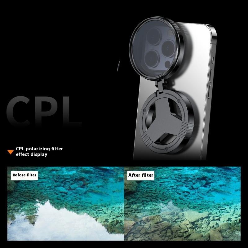 Pro Magsafe Phone 16 Lens Kit: Includes 52MM CPL Filter, Circular Polarizer & Camera Lens Clip
