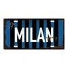 DORA Tin Sign Vintage Ctiy Aluminum Plate Barcelona MILAN Madrid Country Metal Plaque LIverpool Manchester Tottenham Decortaive Car Sign Wall