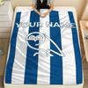1PC Custom Name Sheffield Wednesday Patterned Flannel Blanket Suitable For All Seasons for Home Decor Warmth and Comfort Gifts Holiday Present_xia