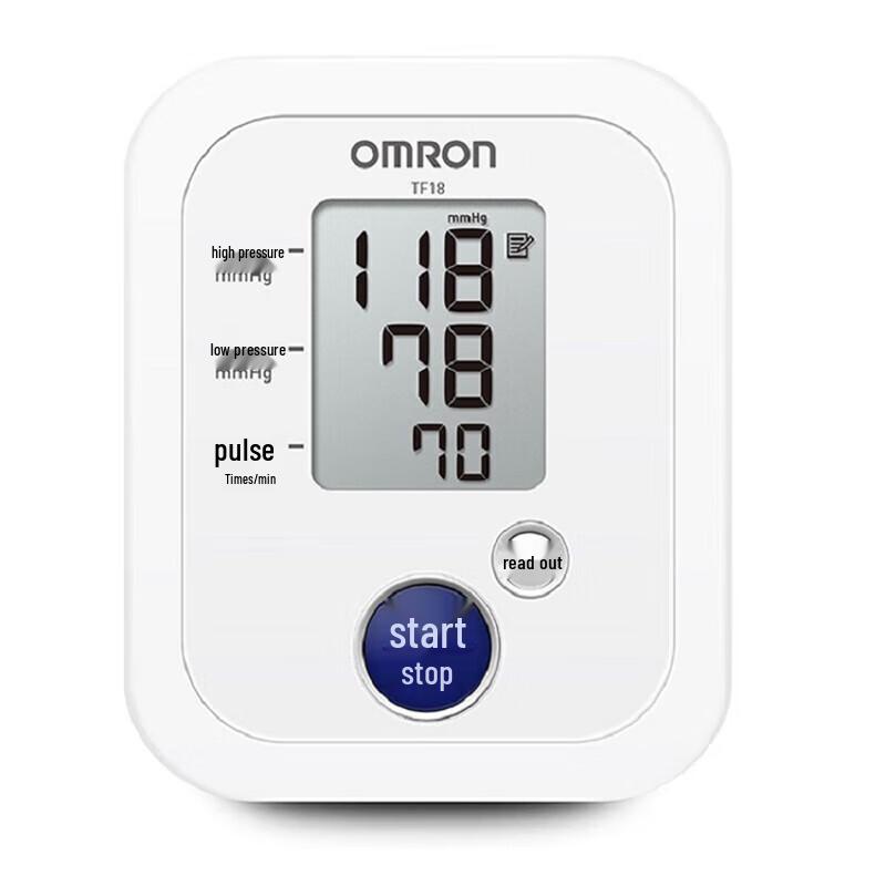 Omron TF18 Upper Arm Electronic Blood Pressure Monitor