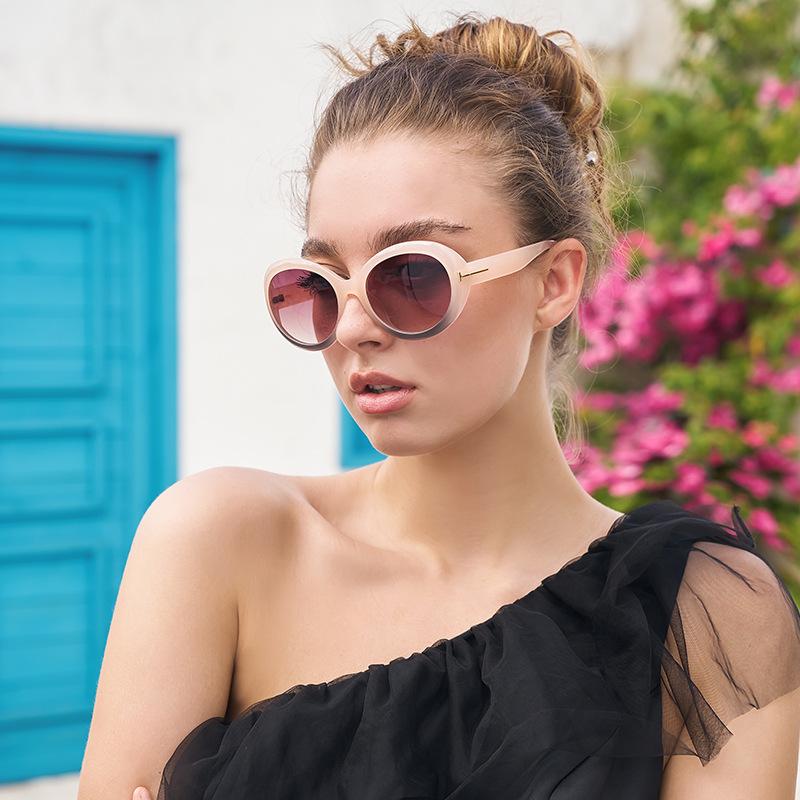 Large Frame Sunglasses Women'S Trend Cat Eye Anti-Ultraviolet Sunglasses Women'S Glasses