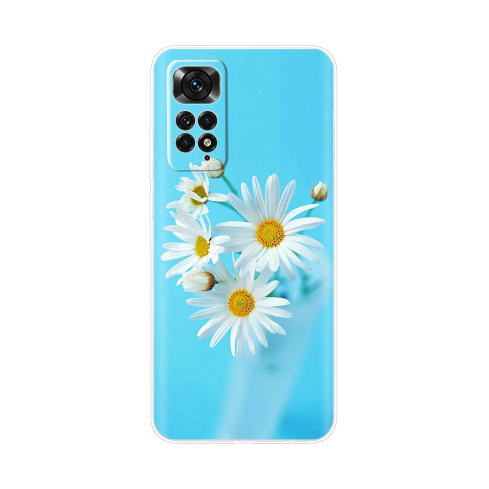For Redmi Note 11 Case Soft Clear TPU Silicone Bumper Back Cover for Xiaomi Redmi Note11 Note 11 Pro 5G 4G 11s Phone Case Coque