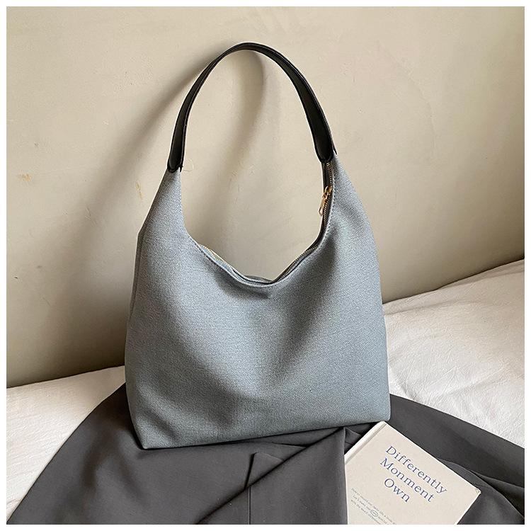 Retro Large Bag, Stylish Women's Large Capacity Single-shoulder Bag, High Appearance Level Commuting Tote Bag Casually