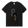 Fredo Santana Print T-shirt Man European and American Street Hip-hop Rap Popular T Shirt Men Women Summer Comfortable Tees Tops
