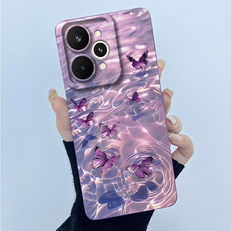 Fundas For Realme 15 Pro 5G Fashion Simplicity Flower Phone Case Shockproof Protection Soft Cover For Realme 15 15Pro 5G Coques