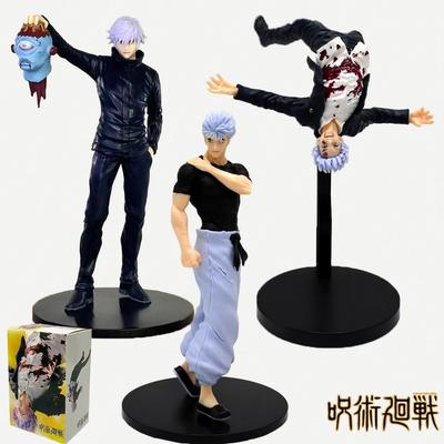 19CM Jujutsu Kaisen Anime Figuren Set Satoru Gojo Fushiguro Megumi PVC Modell Spielzeug für Sammlung und Dekoration Geschenk