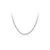 Temperament Pendant Gypsy Necklace Plated Sparkling Plain Chain Simple Versatile Collarbone Chain Women