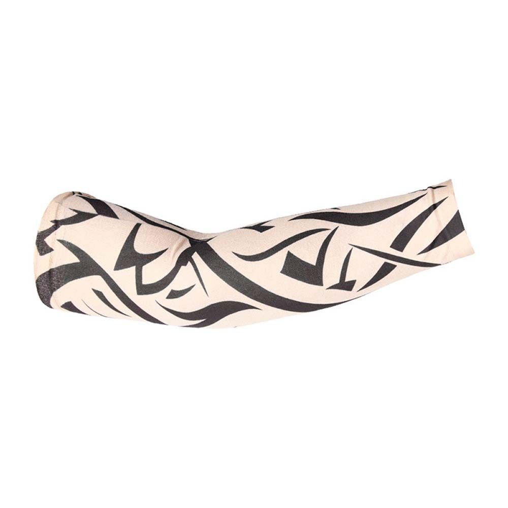 Arm Warmers Flower Arm Tattoo Sleeve Arm Covers Ice Silk Arm Sleeve Sun Protection Cover Sports