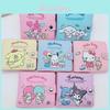 New Stylish Pu Casual Short Wallet 2-fold Coin Pocket Kt Pc Dog Krumi Card Holder
