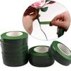 Brand New 2 Rolls 30M Self-adhesive Green Paper Tape Grafting Film Flower Stem Garland DIY Craft Rayon Flowers