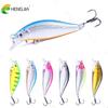 Balıkçılık Wobbler Hengjia 1 adet 5 cm 3g Küçük Crankbait Yapay Sert Yem Tiz Kanca ile