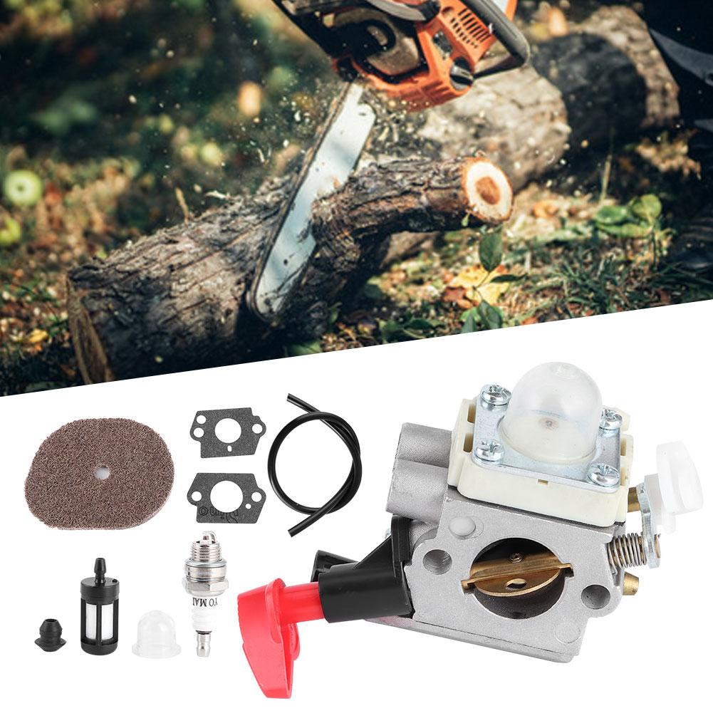 Air Filter Cleaner Carburetor Set for Stihl FS50 FS56 FS40 FS70 FC56 FC70 ZAMA C1M‑S267A