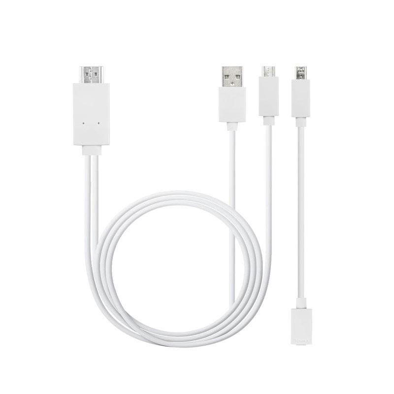 5 Pin & 11 Pin Micro USB HDMI 1080P HD TV Cable Adapter for Android Phone