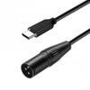 Waveman USB-C To XLR Conversion Cable, Type-C To XLR Conversion Cable, Unidirectional Transfer, 6N OFC Oxygen-Free Copper, Built-in DAC, Stereo