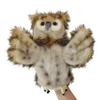 Marionnette hibou kawaii dessin animé animal hibou oiseau peluche marionnette à main histoire du soir pour bébé cadeau de Noël cadeau de fête