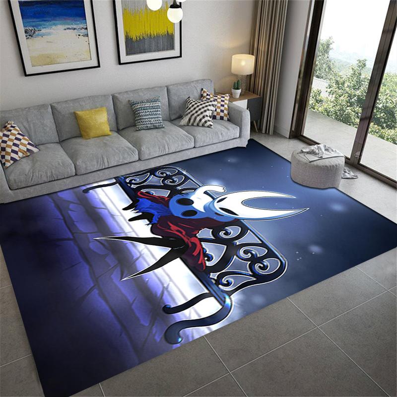 2025 New Hollow Knight Carpet Rug for Living Room Bedroom Home Sofa Decoration,Kids Play Non-slip Floor Mat 42