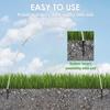 30PCS Greenhouse Hoops Frame Tunnel Kit Gardening Folding Fiber Rod Arch Shed Bracket Nursery Plant Vegetable Protection