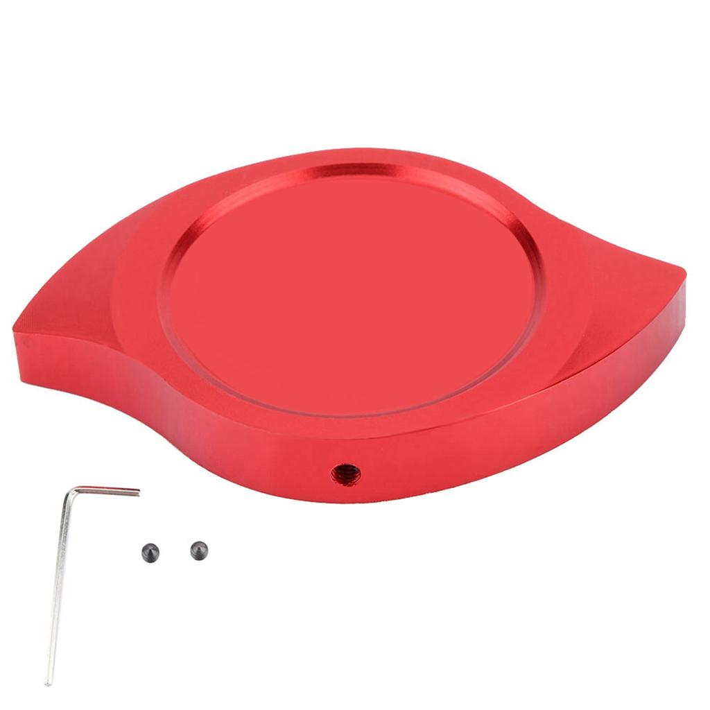 1pcs Car Modification Aluminium Cap Decorative Covers Red