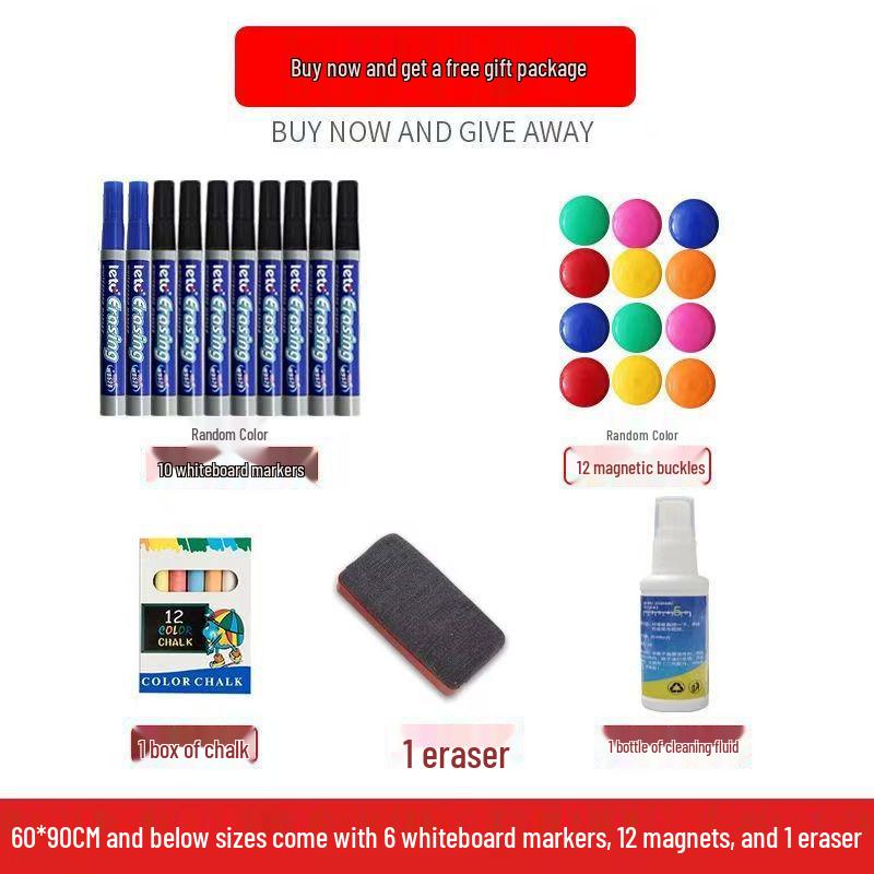 Mobile Magnetic Whiteboard Stand for Office, Meetings, Teaching, and Displays