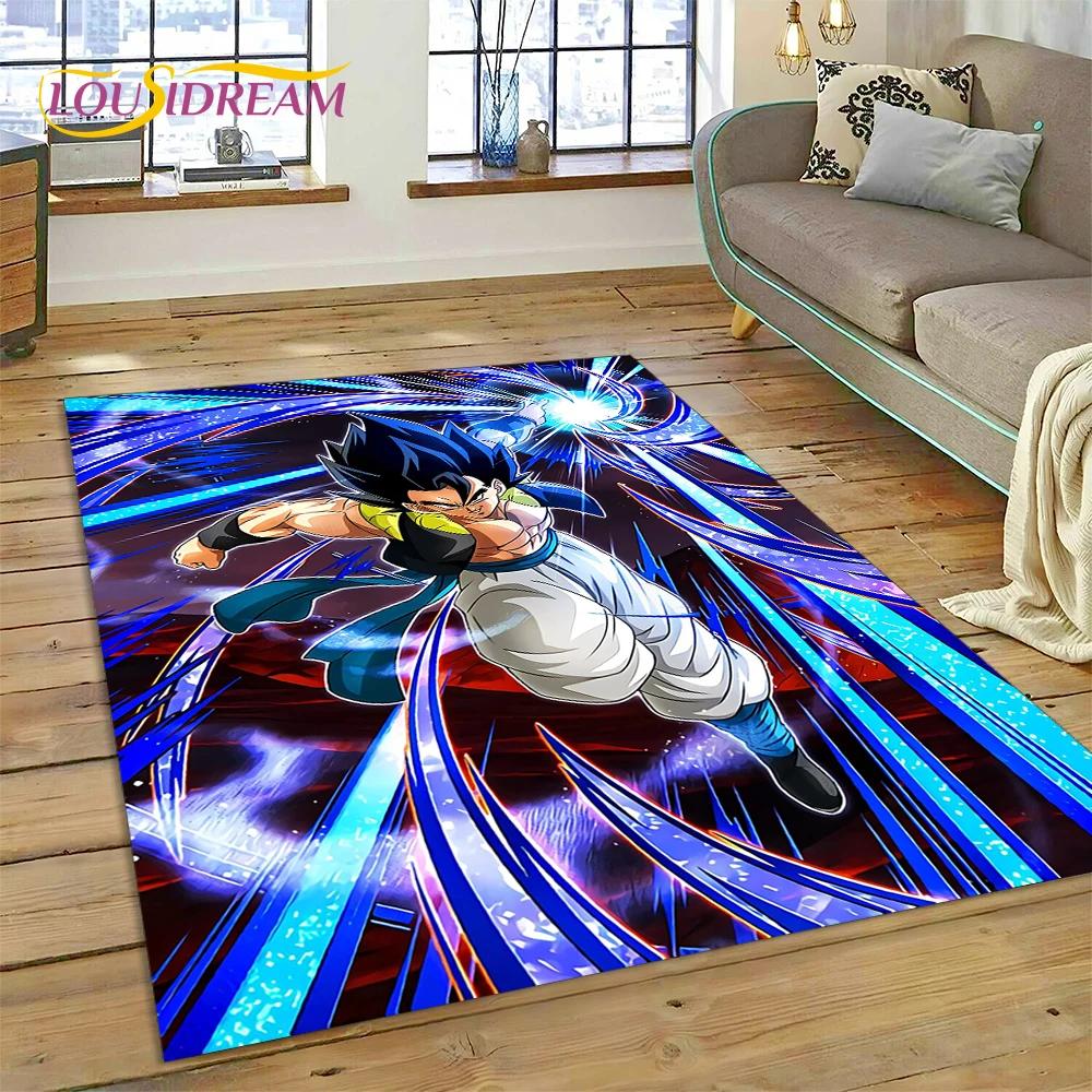 Anime 3D D-Dragon-Ball Japan Cartoon Rug Carpet for Living Room Bedroom Decor,floor Mat Non-slip Decoration for Sofa Doormat