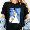 Unisex Tshirt Funny Two Confused Ducks Print Summer Fashion T Shirt Hip Hop Short Sleeve Casual Streetwear Clothing Tos