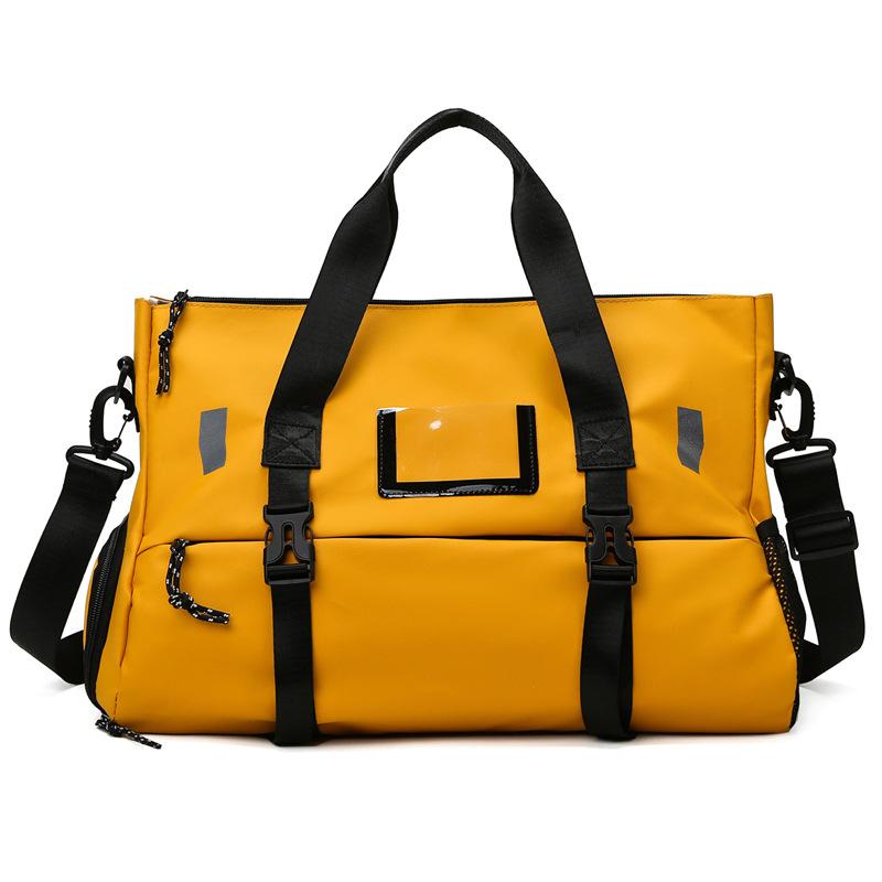 Gym Sports Bag Lightweight Potable Sport Duffel Bag Shoulder Bags Large Capacity Sports Travel Duffels Multifunction Barrel Bag Gym Fitness Holdall