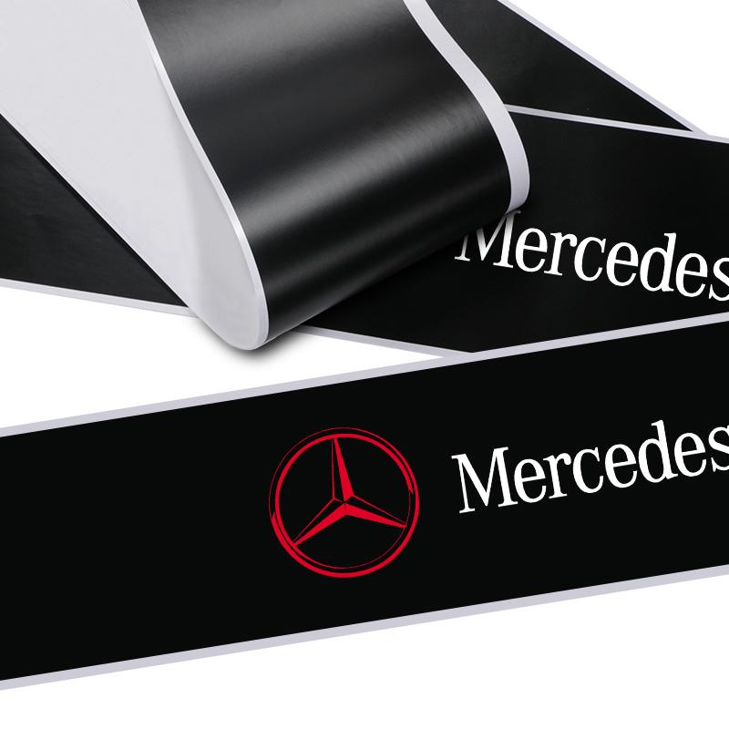 MTT5   Car Front Windshield Stickers Front and Rear Decorative Decals Sticker For Mercedes Benz A300 A200 CLK CLA A180 E220 A300 S300