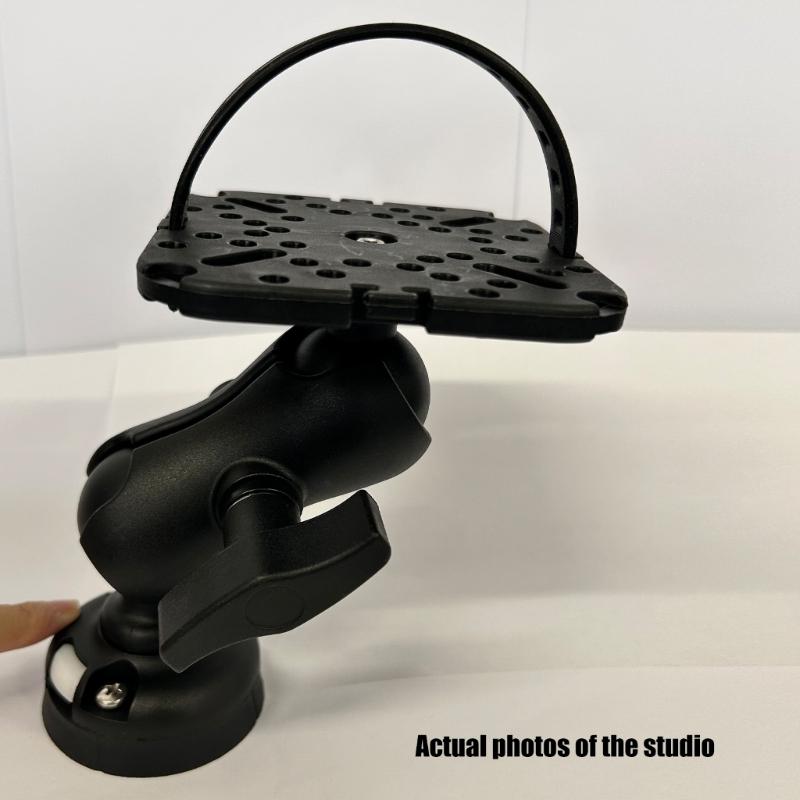 Fish Finder Mount Base Marine Fish Finder Mount Base Mount Fish Finder Bracket 360 Degree Rotation Fish Finder Holder