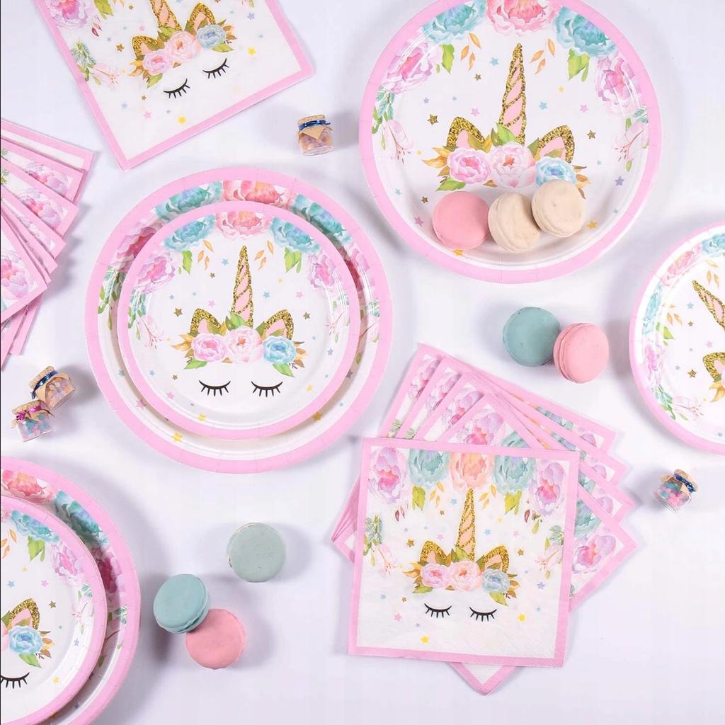 Unicorn Small Plates, 18Cm, 6Pcs.