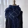 Sjaal Dames Herfst en Winter Verdikt Warme Nek Sjaals Mode Sjaals Stof Fanta en Franje Dekens Dames Winter Sjaals