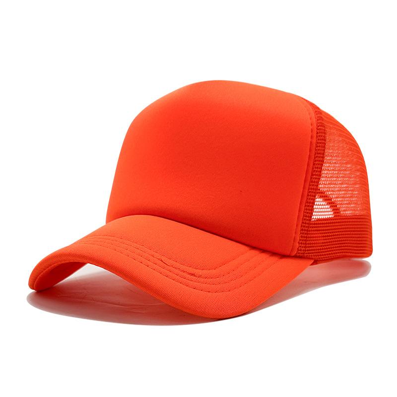 Baseballkappe Unifarben Sonnenschutz Baseballkappe